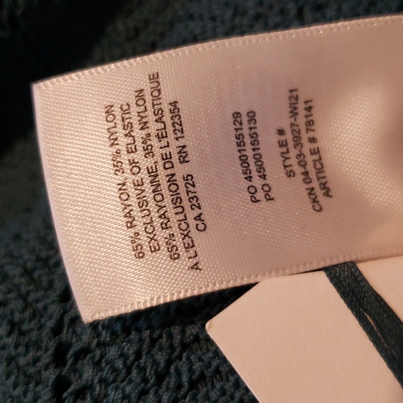 Wilfred Dark Green Crochet Boho tank top w scalloped hem - Picture 11 of 11